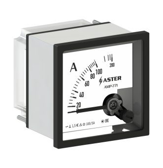 Амперметр прямой ASTER AMP-771 10А Амперметры